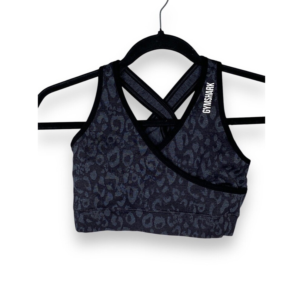 Gymshark adapt sports bra animal print size small
